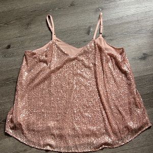 Beautiful tank top from Torrid with sequence